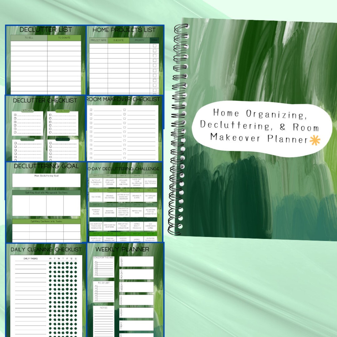 Ultimate Home Organization and Project Planner Resell or Use Etsy