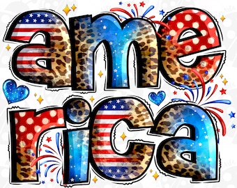 America png sublimation design download, Independence Day png, 4th of July png, western America png, sublimate designs download