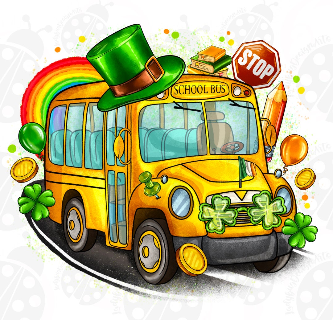cat bus st patricks day