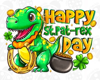 St. Pat Rex Day Png Sublimation Design,St. Patrick's Day,Patricks rex Png,St. Pat Rex png,St. Patrick's Day Png,T-rex png,Digital Download