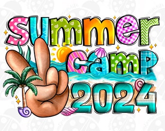 Summer Camp 2024 Png, Summer Camp Png, sublimation design download, Summer Vacation, Summer Camp, Summer, Sublimation Designs Downloads