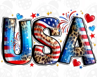 Baixe o design para sublimação em PNG do 4 de julho dos EUA, PNG do 4 de julho, PNG da bandeira americana, PNG do oeste dos EUA, designs para sublimação para download.