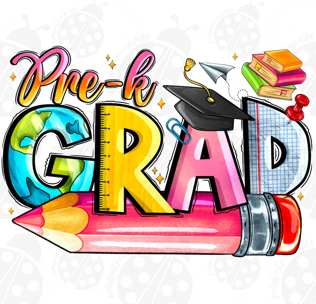 Prek Grad Png, Prek Graduation Png, Prek Graduate 2024, Graduation
