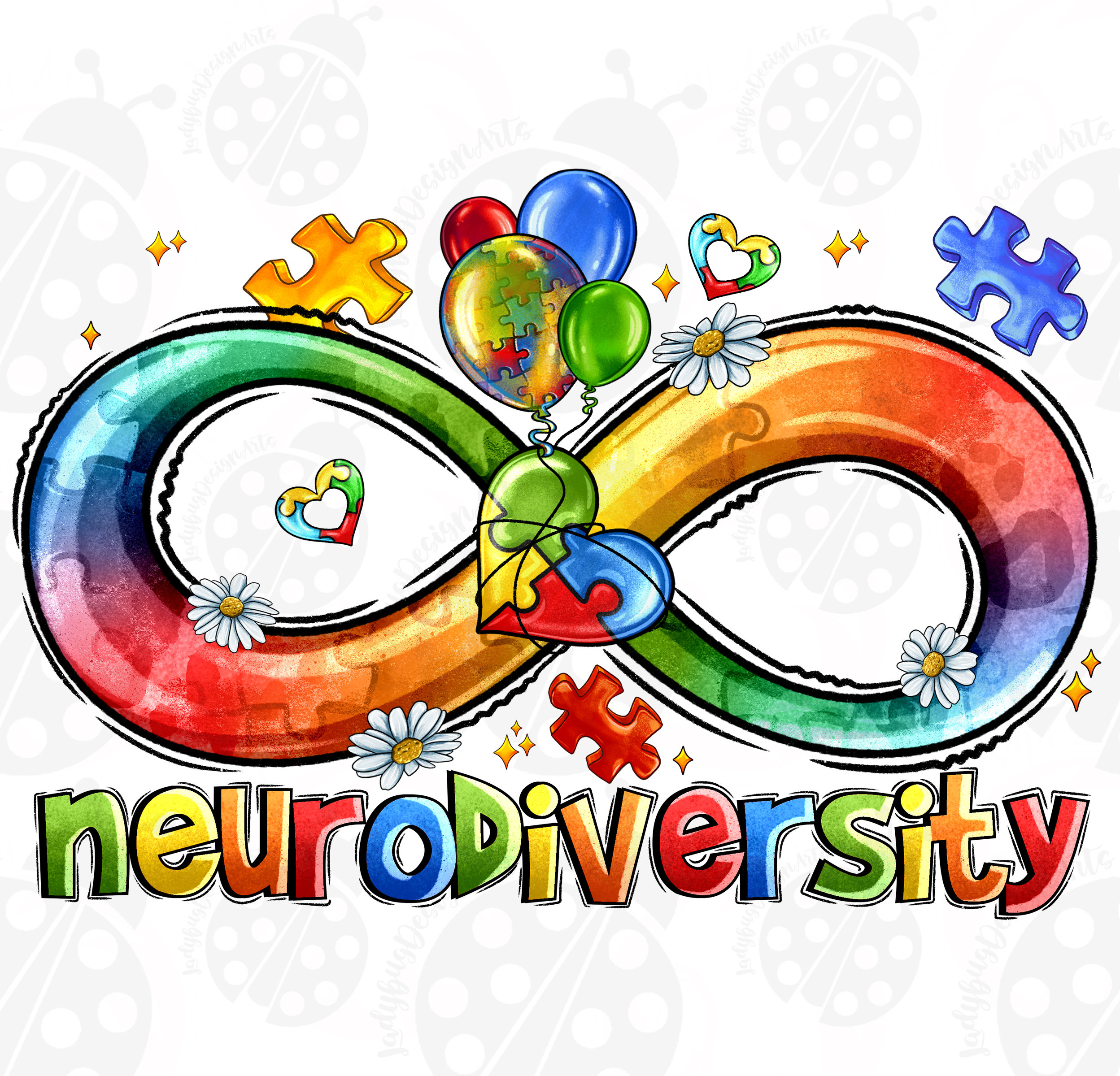 Neuro Diver Sity Autisim Png Sublimation Design Download, Autism ...