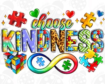 Wählen Sie Kindness Png, Sublimationsdesign-Download, handgezeichnete Gänseblümchen Png, Kindness Png, Be Kind Png, Sublimation Designs Download