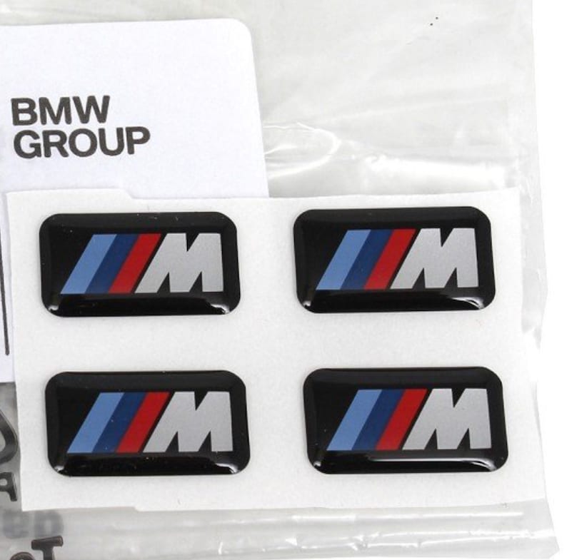 BMW M Wheel Sticker BMW Emblem M - Etsy