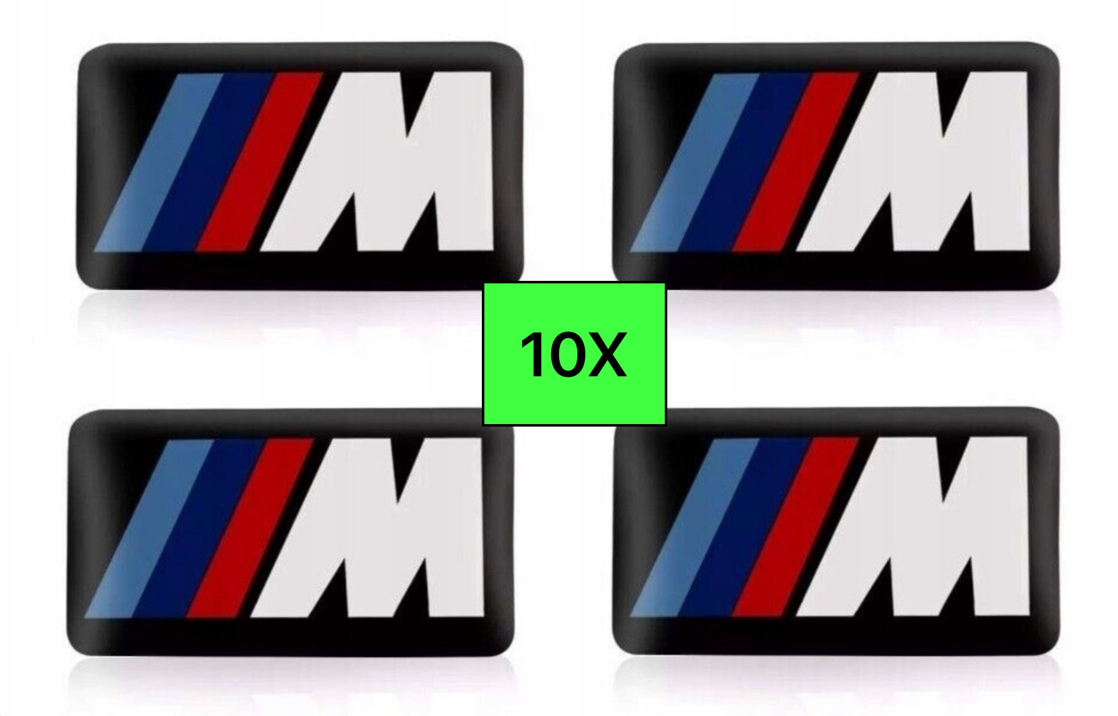 4 Stücke Neueste M Performance Logo Seitentürgriff Aufkleber