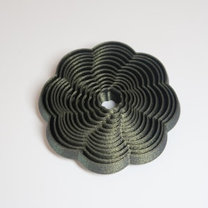 BloomMaze Fidget Disk – 3D Reliefblomma | Lugnande sensorisk leksak | Original och etisk gåva