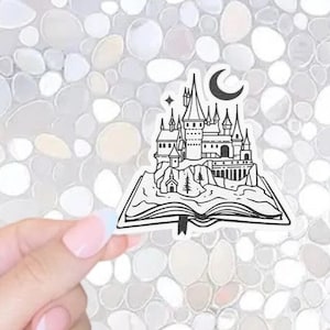 Free Shipping! Castle Sticker, HP Vinyl Sticker