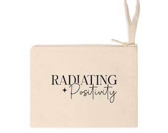 Bolsa de diseño inspirador de positividad radiante