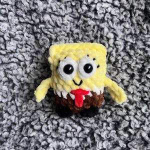 Crochet SpongeBob plushie