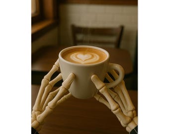 Jack Skellington Café Poster Print – Fine Art Horror Decor Giclée