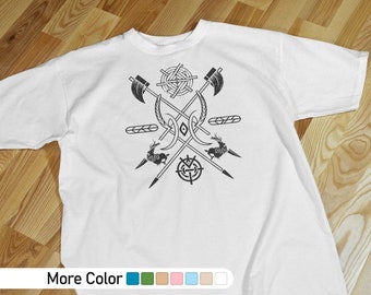 Viking symbol, Front print Unisex T-Shirt, Tattoo Shirt, Tattoo TShirt, Tattoo Graphic Tshirt, Funny Tattoo Shirt, Tattoo Tee