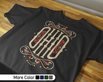 Camisa OHIO, Unisex, Camiseta Ohio, Regalos Ohio, Camisa amante de Ohio, Camisa del estado de Ohio, Camisa vintage, Camisa retro, Camiseta Ohio, camiseta retro, vintage