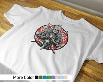 Ronin de Rivia, camisa de Geralt, camiseta vintage de Geralt de Rivia, camiseta de personaje de película, entusiastas de los juegos, colección de camisetas vintage, Geralt de Rivia
