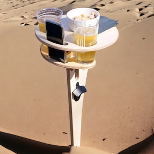 Mesa plegable portátil para bebidas y juegos: imprescindible para fiestas al aire libre