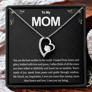 Heart Pendant Necklace - Decorative Accessories - Holiday Mother&#39;s Day Gift for Mom - Birthday Gift