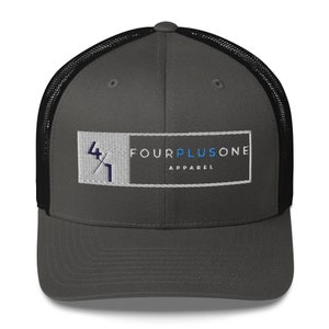 4+1 Logo Trucker Cap