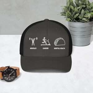 Muscles, Cardio, Mental Hat