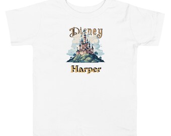 Toddler Short Sleeve Castle Vacation