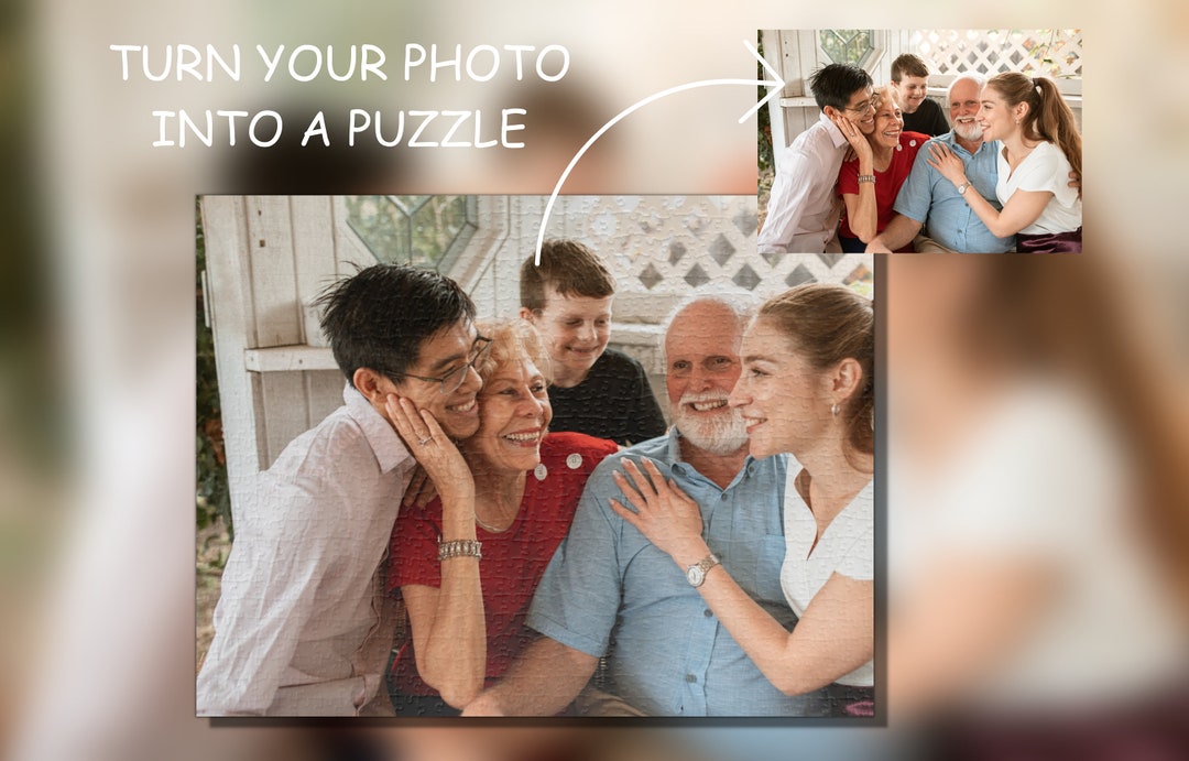 Create Your Own Jigsaw Puzzle Puzzle for Adults Jigsaw Puzzle Picture Puzzle Personalized Puzzle