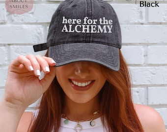 Embroidered  Team Alchemy Vintage Hats, Lionheart Gift Ideas