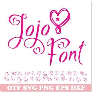 Heart Font TTF, Hearts letters Svg Png, Valentine Day Font, Handwritten Heart font, Love font svg, Font with Hearts svg, Heart Script Font