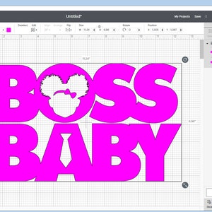 African American Boss Baby Girl Font TTF SVG, Boss Baby Girl Logo, Boss ...