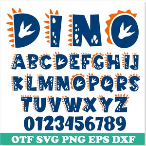 Dinosaur Font SVG PNG, Dinosaur Font TTF, Dino Letters svg, Baby Font svg, Dino Font, Childrens Font, Dinosaur shirt svg, Dinosaur svg