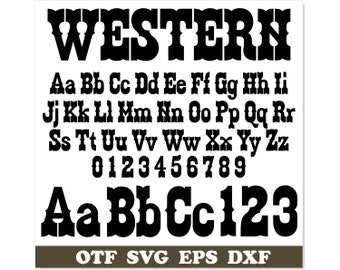 Western Font TTF, Western Font SVG Сricut, Rodeo Font, Whiskey Font, Cowboy Font svg, Circus Font svg, Old West Font, Western letters svg