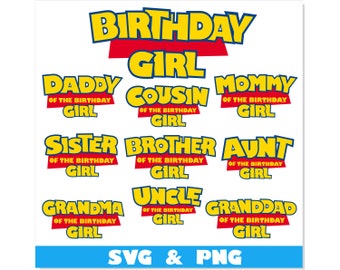 Toy Story Birthday Girl SVG PNG shirt Bundle | Birthday Girl svg, Toy Story svg, Toy Story png, Birthday Girl png, Toy Story t shirt SVG
