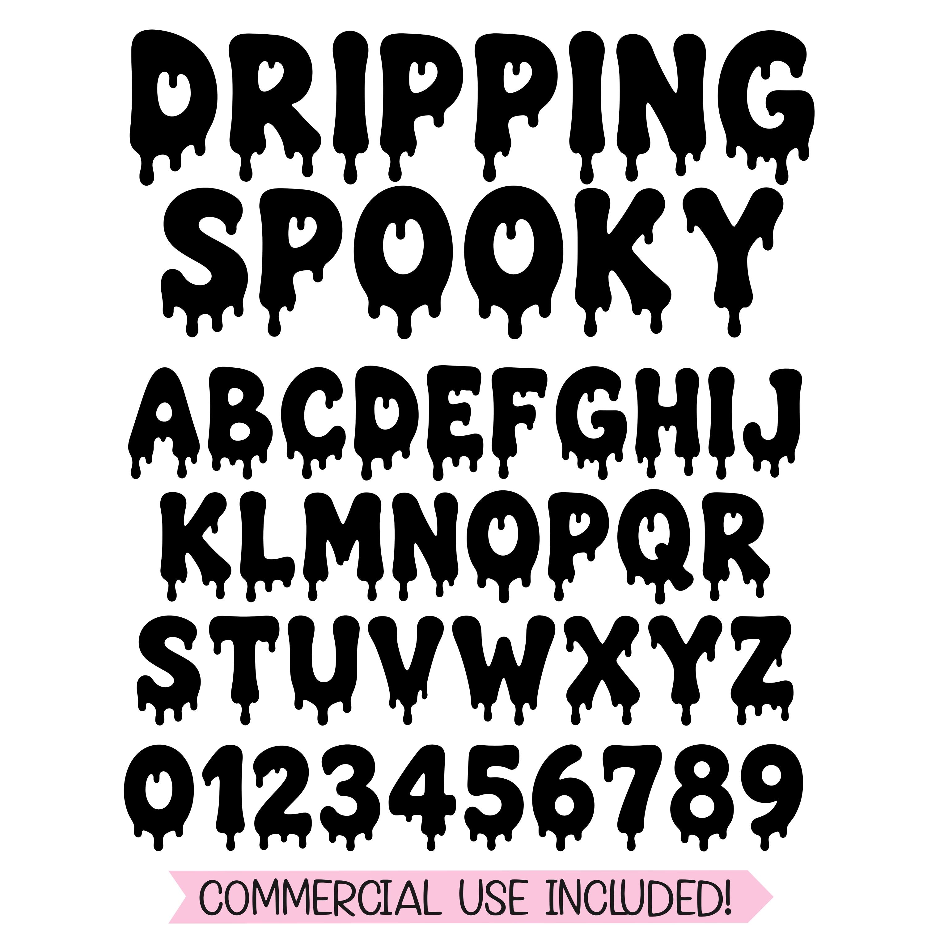 Bloody Letters - Etsy