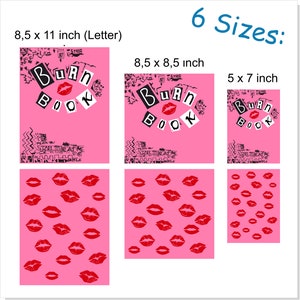 Editable Burn Book Canva Template Burn Book Custom Burn Book Cover Editable Burn Book Canva Template Burn Book Custom Burn Book Cover