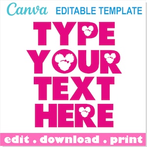 Editable Boss Baby Girl Canva Template | Boss Baby Girl Font Generator | African American Boss Baby Girl Font Online