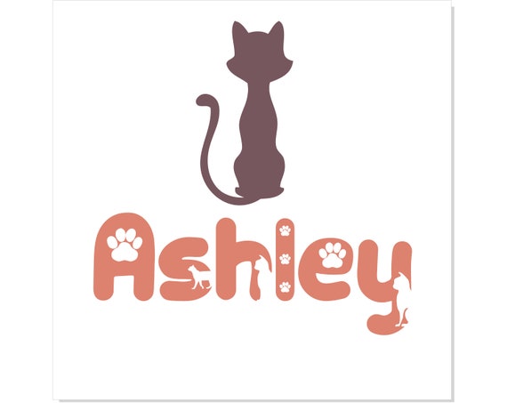 Cat Bundle | Cat Font TTF, Cat SVG PNG, Cat Font Svg, Cat Kitty