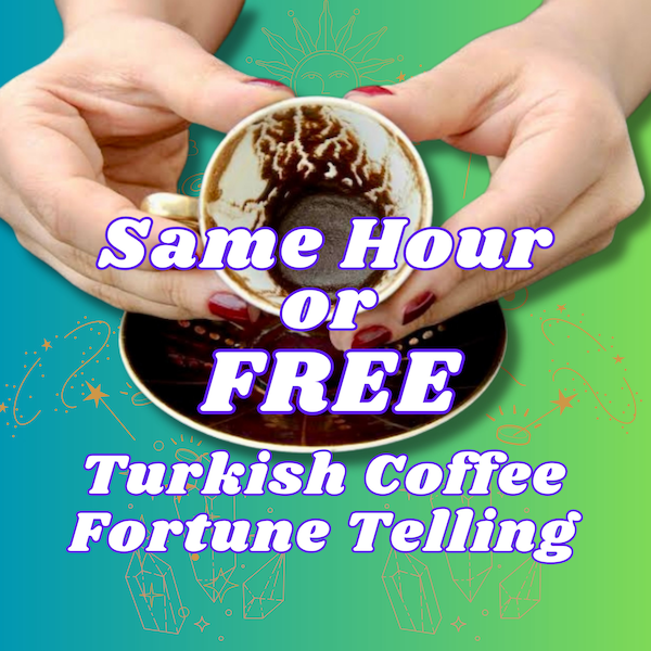 Same Hour Real Coffee Fortune Telling, Turkish Coffee Reading, Love, Career, Future Predictions