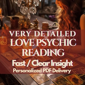 Love Tarot & Psychic Reading - Deep Relationship Guidance PDF