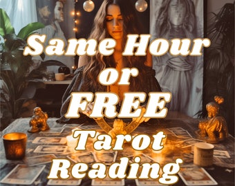 Same Hour Tarot Reading, Psychic Reading, Tarot Reading, In Depth