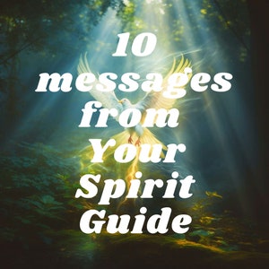 10 mensagens de seus guias espirituais, leituras psíquicas, mesmo dia, cartas de tarô