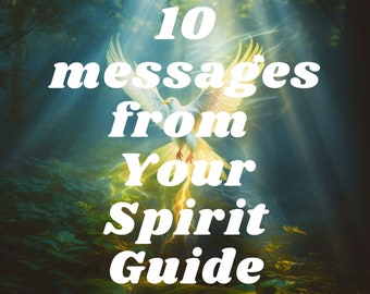 10 Messages from Your Spirit Guides, Psychic Readings, Same Day, Tarot Cards