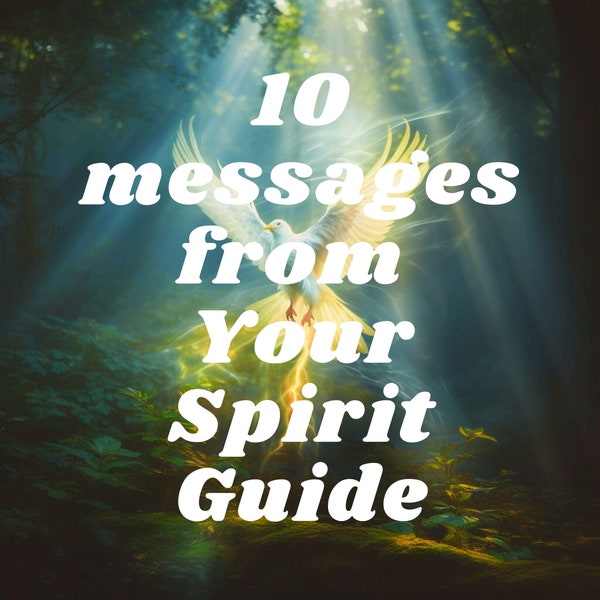10 Messages form Your Spirit Guides, Psychic Readings, Same Day, Tarot Cards