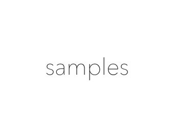 Fabric samples | Swatches