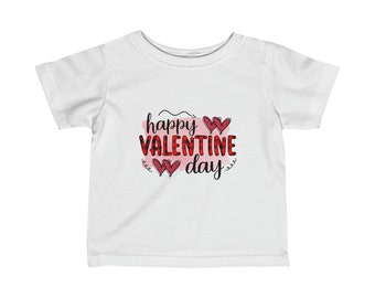 T-shirt en jersey fin pour bébé Saint-Valentin
