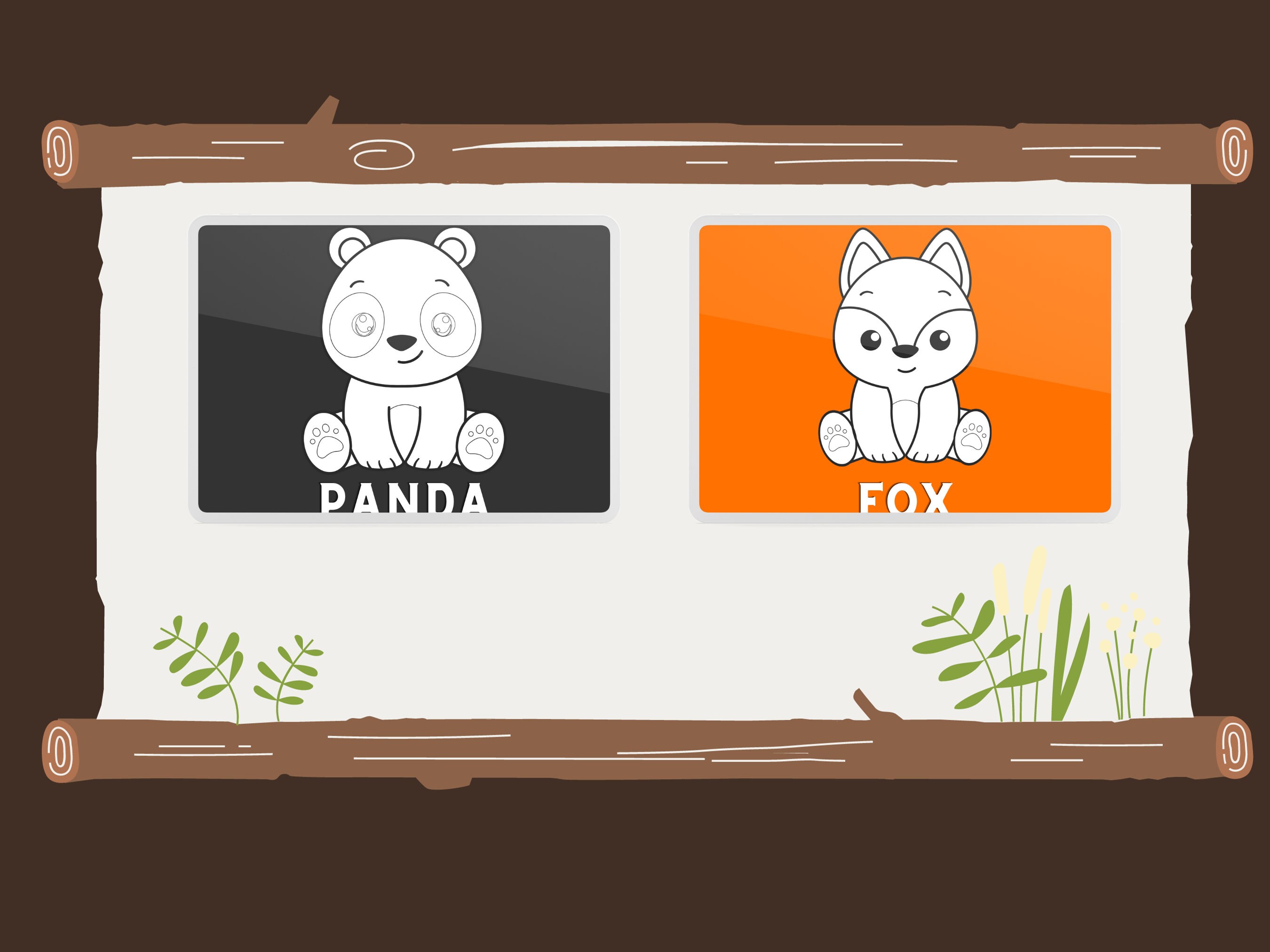12 Pages Printable Jungle Animals Coloring Pages for Kids Jungle ...