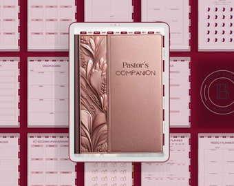 Pastor's Companion: Digital Sermon & Prayer Journal (Digital Download)
