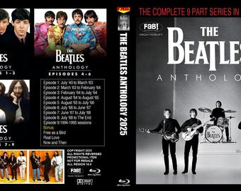 The BEATLES ANTHOLOGY 2025 Restored and Remastered 3 DVD Set
