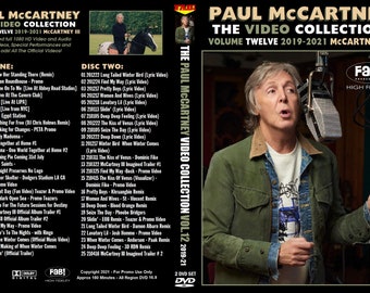 PAUL MCCARTNEY: The Video Collection Vol.12 2 DVD