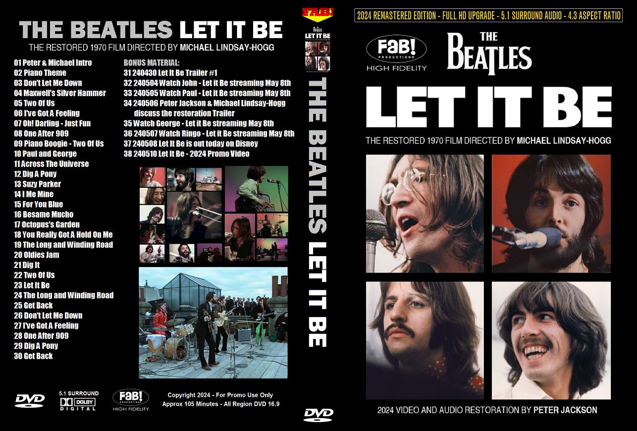 Let It Be 2024 Dvd UK