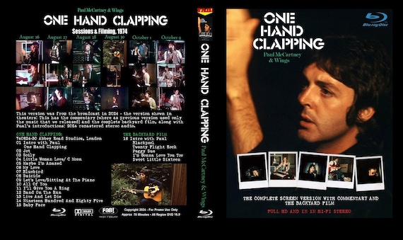 PAUL MCCARTNEY & WINGS: One Hand Clapping Broadcast Version 2024