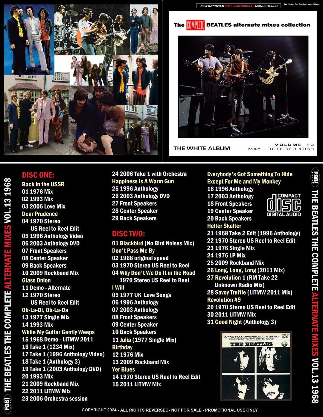 洋楽 The Beatles 13CD As Nature Intended 洋楽 The Beatles 13CD As Nature Intended Beatles Cd - As